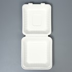 Коробка для бенто-торта с вилкой, кондитерская подарочная упаковка, «Цветочная», 21 х 20 х 7,5 см 9335508