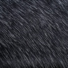 Ткань для рукоделия, мех длинноворсовый на трикотажной основе, тёмно-серая, лоскут 50×50 см - Фото 5