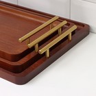 Подносы с ручками Magistro Garona, набор 3 шт., бамбук - Фото 2