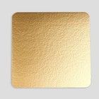 Подложка усиленная, 22 х 22 см, золото - белый жемчуг, 3,2 мм - фото 319159983