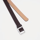 Ремень женский, ширина 2,4 см, пряжка металл, цвет коричневый 9291600