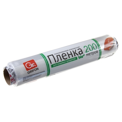 Плёнка пищевая Grifon Bio, 0,3×200 м, 6 мкм