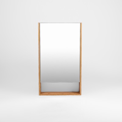 Зеркало-шкаф VIANT «Мальта 50» 500х134х850 мм, правый/левый, без света