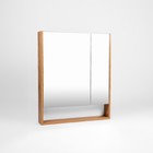 Зеркало-шкаф VIANT «Мальта 60» 600х134х850 мм, правый/левый, без света - фото 2179451