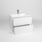 Тумба VIANT «София» 2 ящика, подвесная, 425х655х500 мм, с раковиной COMO 70 - фото 12757808