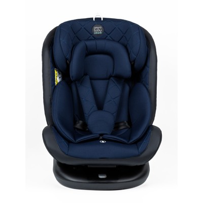 Автокресло детское AmaroBaby Brilliant, крепление Isofix, класс D, группа 0+/1/2/3 (0-36 кг), цвет синий