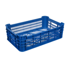 Ящик универсальный, пластиковый, 52×32×16 см, на 30 кг, чёрный, МИКС - Фото 6