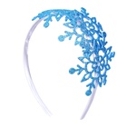 Ободок новогодний карнавальный «Снежинки», МИКС - Фото 2