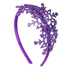 Ободок новогодний карнавальный «Снежинки», МИКС - Фото 4