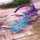 Ободок новогодний карнавальный «Снежинки», МИКС 9383194 Ободок новогодний карнавальный «Снежинки», МИКС 9383194