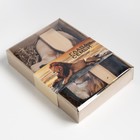 Набор подарочный «Доляна. Глава семьи»: варежка 20×28 см, прихватка 17×17 см, 2 лопатки - Фото 9