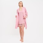 Комплект женский KAFTAN (халат и сорочка), р. 40-42, розовый - фото 319160781