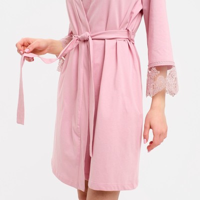 Комплект домашний женский (халат, сорочка) KAFTAN:Basic, размер 48-50, розовый