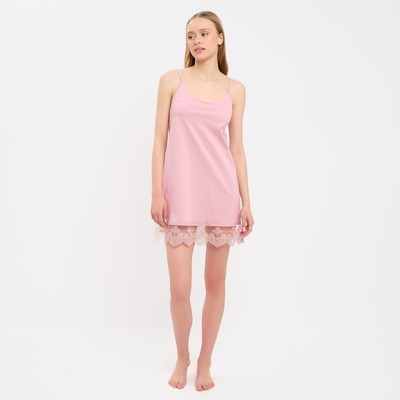 Комплект домашний женский (халат, сорочка) KAFTAN:Basic, размер 48-50, розовый