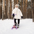 Самокат-снегокат 2 в 1 GRAFFITI «Зайка» - Фото 6