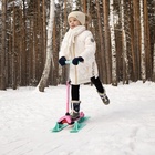 Самокат-снегокат 2 в 1 GRAFFITI «Девочка» - Фото 8