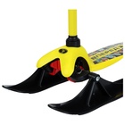 Самокат-снегокат 2 в 1 GRAFFITI «Вперёд» - Фото 13