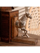 Ограничитель для книг «Конь», набор 2 шт., алюминий 7521280