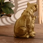 Сувенир "Медведица с медвежонком" алюминий 28 см - Фото 4