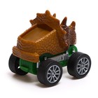 УЦЕНКА Грузовик инерционный «Динозавр», 3 машины, свет, звук - Фото 10