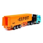 УЦЕНКА Грузовик радиоуправляемый Автоград «Контейнеровоз», 1:48, свет, на аккумуляторе - Фото 3