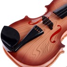 Игрушка музыкальная «Скрипка. Маэстро», звуковые эффекты, цвет светло-коричневый, уценка - Фото 4