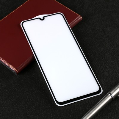 Защитное стекло Krutoff для ITEL Vision 2S, полный клей, чёрное