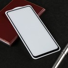 Защитное стекло Krutoff для Xiaomi Mi 11 Lite/Mi 11 Lite 5G, полный клей, черное - фото 319161083