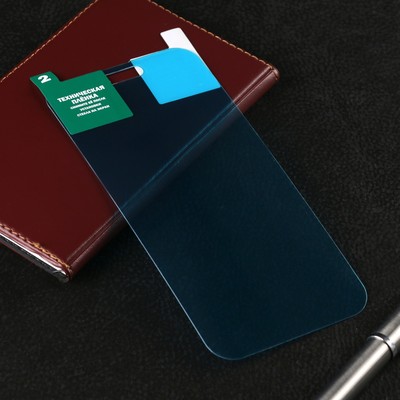 Защитное стекло Krutoff для iPhone 14 Pro Max, гибридное, полный клей