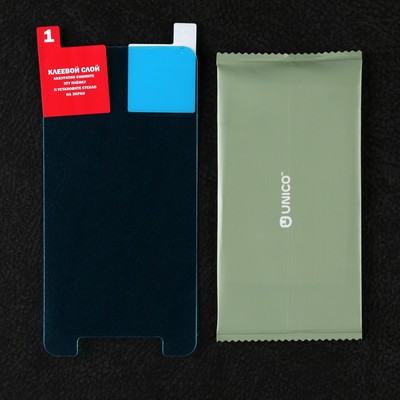 Защитное стекло Krutoff, для ITEL A17, гибридное, полный клей