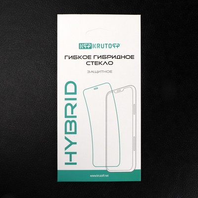 Защитное стекло Krutoff, для ITEL A25, гибридное, полный клей