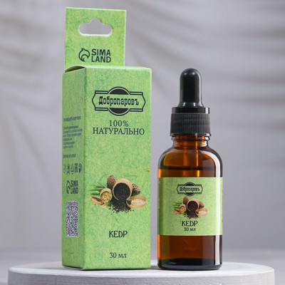Эфирное масло «Кедр», 30 мл, Добропаровъ