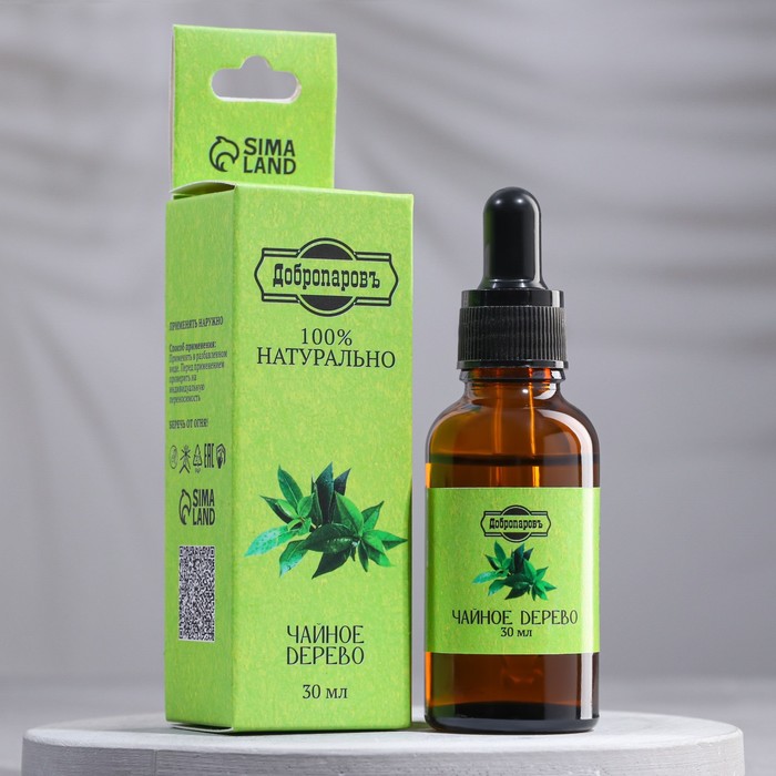 Эфирное масло «Чайное дерево», 30 мл, Добропаровъ - Фото 1
