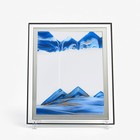 Песочные часы-картина  "Восток", 30 х 25 см, антистресс, песок синий - Фото 1