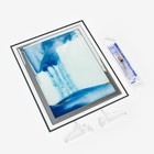 Песочные часы-картина «Восток», 30×25 см, антистресс, песок синий - Фото 4