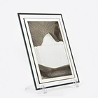 Песочные часы-картина «Тувута», 23×17 см, антистресс, песок чёрный - Фото 3