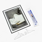 Песочные часы-картина «Тувута», 23×17 см, антистресс, песок чёрный - Фото 4