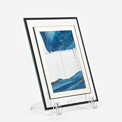 Песочные часы-картина «Майя», 18×13 см, антистресс, песок синий
