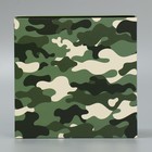 Коробка складная «Хаки», 14 × 14 × 8 см - фото 805136388