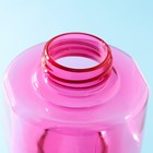 Бутылка для воды «Наприседала», 550 мл, 21×8 см, розовая - Фото 5