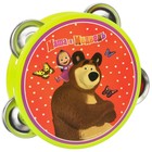 Музыкальная игрушка «Бубен: Маша и Медведь» - фото 108926189