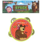 Музыкальная игрушка «Бубен», Маша и Медведь, МИКС - Фото 5