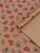 Бумага упаковочная, крафт «Пионы», 70×100 см, 1 лист - Фото 2