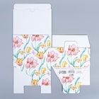 Коробка подарочная сборная, упаковка, «С 8 марта», 15×15×7 см - фото 26604569