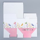 Коробка подарочная сборная, упаковка, «С 8 марта», 22 х 15 х 10 см (комплект 2 шт) - фото 24412232