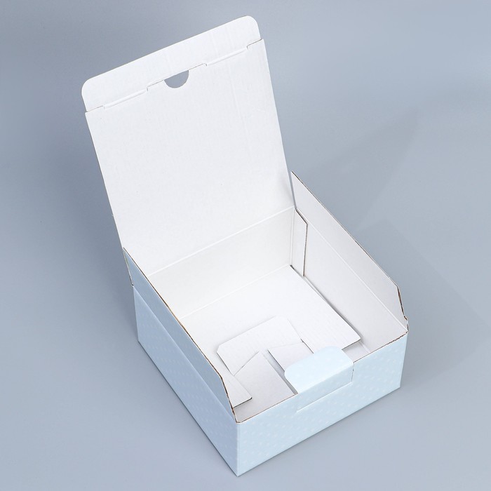 Коробка подарочная сборная, упаковка, «Самой прекрасной», 15 х 15 х 7 см - фото 1889940349