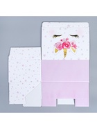 Коробка подарочная сборная, упаковка, «Единорог», 22 х 15 х 10 см 9227610 - фото 16417862