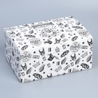 Коробка подарочная сборная, упаковка, «Настоящий мужик», 22 х 15 х 10 см - Фото 2