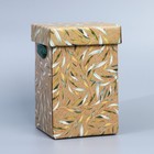 Коробка складная «Веточки», 10 х 18 см - Фото 2