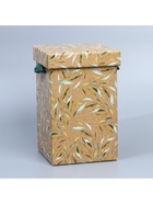 Коробка складная «Веточки», 14×23 см - фото 21910700